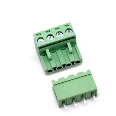 Afbeelding van Oiyagai 10 Set 4 Pin 5.08mm Pitch Mannelijke Vrouwelijke PCB Schroef Terminal Blok