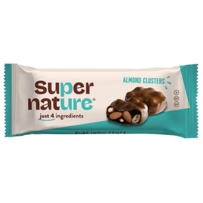 Afbeelding van Super Nature Almond Clusters Reep 34GR