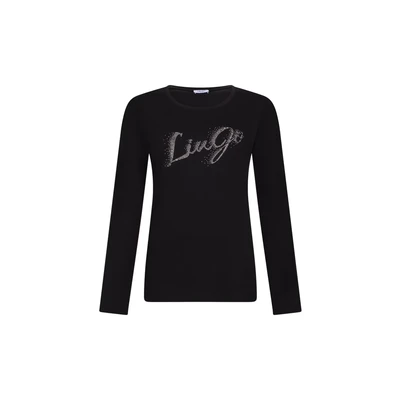 Afbeelding van Liu Jo Shirt &#039;Better&#039; zwart