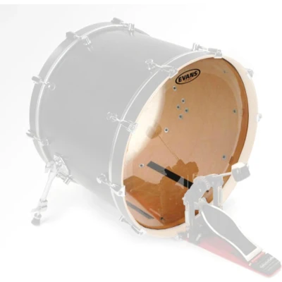 Afbeelding van Evans EQ3 Clear 22&quot;, BD22GB3, bas Drum Batter Bass drumvel