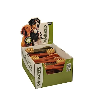 Afbeelding van Whimzees Tandenborstel Star Bulk 18,8 CM XL (18 stuks) (407565)