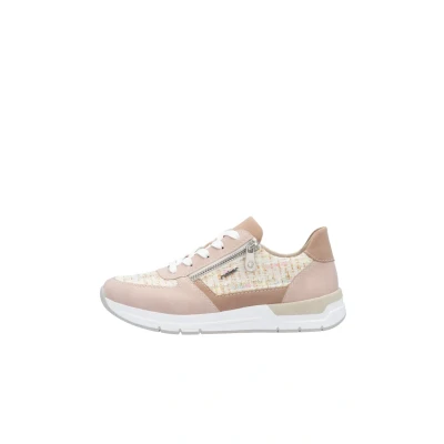Afbeelding van Rieker Sneakers , vrijetijdsschoen, veterschoen, halfschoen met modieuze accenten