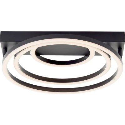 Afbeelding van Brilliant Pedley Plafondlamp LED 30W Zwart 3 step dimbaar
