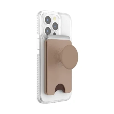 Afbeelding van PopSockets Pasjeshouder voor MagSafe Latte