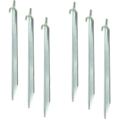 Afbeelding van Pro Plus Tentharing met Haak Metaal 30 cm 6 stuks