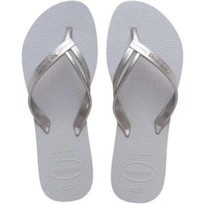 Afbeelding van Havaianas Elegance, Flip Flop Dames, IJsgrijs, 4.5/5 UK
