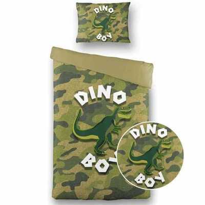 Afbeelding van Dino Army Dekbedovertrek Dekbed Discounter.nl