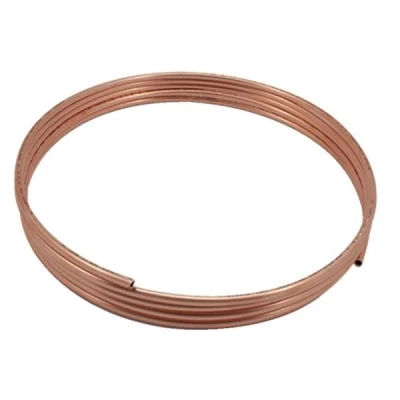 Afbeelding van Koperleiding 8mm, buigzaam 5 en 10 meter