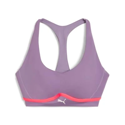Afbeelding van Puma Keeps Cloudspun Sculpting Sportbh met medium support, Dames, Maat: XS, Pale plum