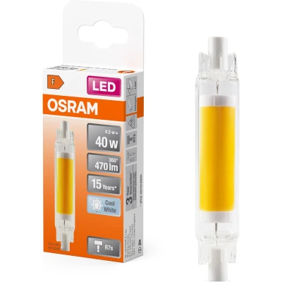 Afbeelding van OSRAM 4058075840461 LED lamp Energielabel F (A G) R7s 4.5 W = 40 Neutraalwit (Ø x h) 16 mm 1 stuk(s)