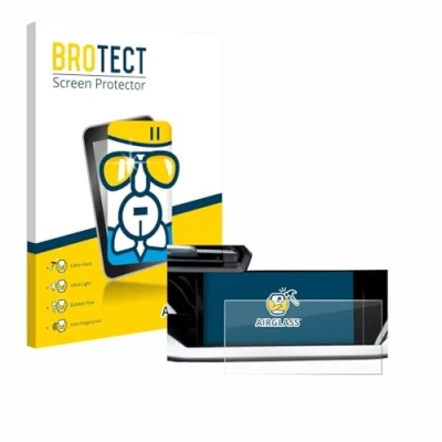 Afbeelding van BROTECT Screenprotector voor Audi A3 Sportback TFSI e Facelift MMI 2024 Folie Beschermfolie Beschermglas transparant
