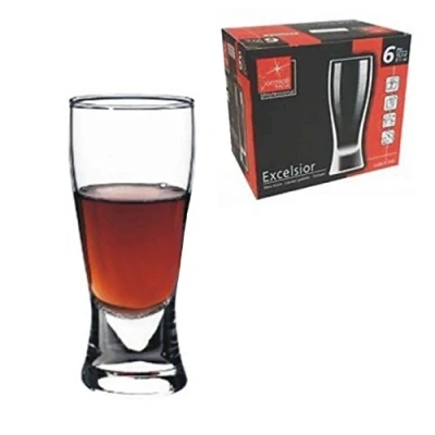 Afbeelding van Bormioli Excelsior borrelglazen, citroen, 4,9 cl, 6 stuks
