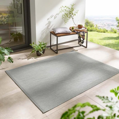 Afbeelding van Buitenkleed Elara Grijs 120x160 Cm