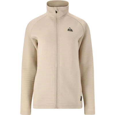 Afbeelding van SOS Midlayer Sweater met rits, Dames, Maat: Large, Lichtbeige