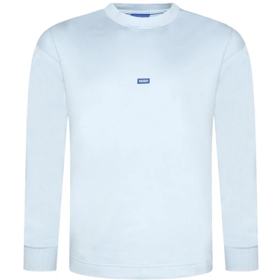 Afbeelding van HUGO Nedro Sweater, Heren, Maat: XXL, Open blue