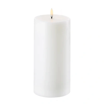 Afbeelding van Uyuni Led Rustieke Kaars Wit 10,1x20 cm