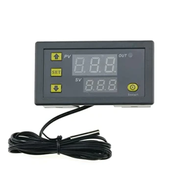 Afbeelding van FamilyMall Hoge Nauwkeurigheid Digitale Temperatuur Controller Temp Alarm Thermostaat DC 12 V 20A LCD voor Koeling Verwarming Meter