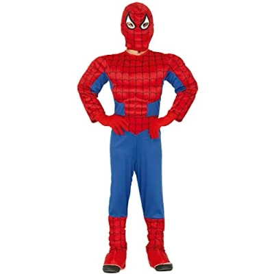 Afbeelding van Fiestas Guirca Kinderkostuum Gespierde Spiderman 3 4 jaar