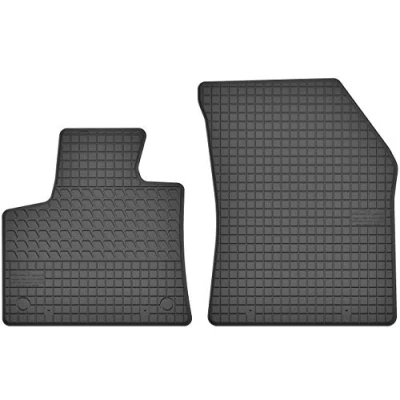 Afbeelding van Motohobby rubberen matten voorzijde vloermatten set voor Peugeot 3008 II (vanaf 2016)/5008 2017)/Opel Grandland X 2017) 2 delig perfecte pasvorm