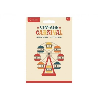 Afbeelding van CC Vintage Carnival Snijmal Ferris Wheel