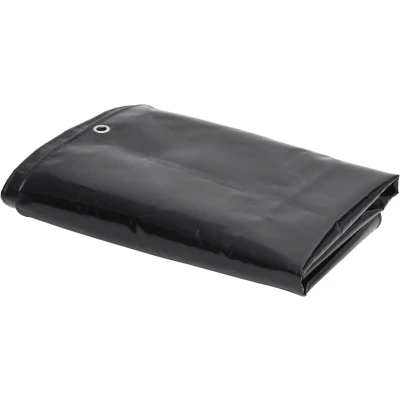 Afbeelding van vidaXL Dekzeil 650 g/m² 4x4 m zwart