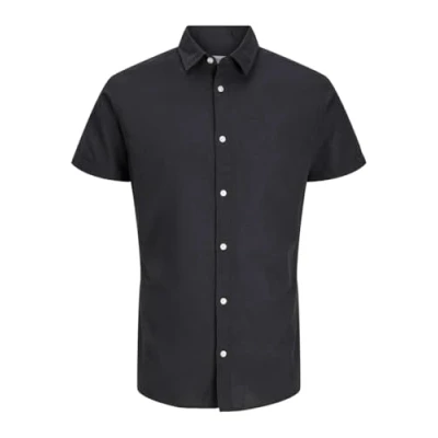 Afbeelding van JJEBREEZE Shirt SS SN, zwart, XS