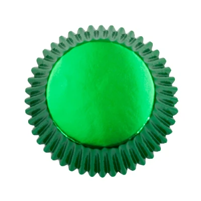 Afbeelding van Cupcake Cups PME Metallic Groen 30 stuks