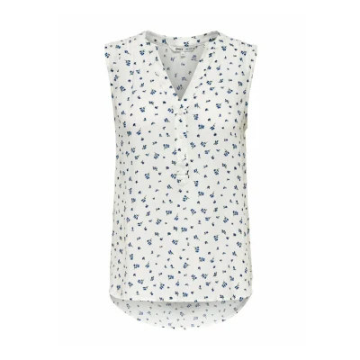 Afbeelding van ONLY Overhemdblouse, Dames, Maat: XXS, Cloud dancer