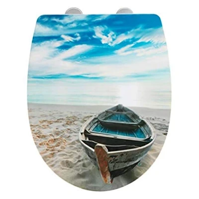 Afbeelding van WENKO Toiletzitting Boat High Gloss (1 stuk)