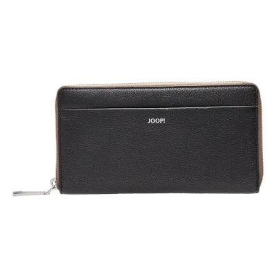 Afbeelding van JOOP! Leren Portemonnee Lantea Blocking Yura Purse Black Zwart