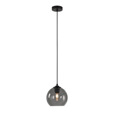 Afbeelding van Artdelight Plafondlamp MARINO grijs glas Ø 20cm PL 20 GR
