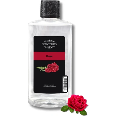 Afbeelding van Scentchips® Roos Geurolie Voor Aromadiffuser Oliebrander Etherische Olie Essentiele Olien 475ml