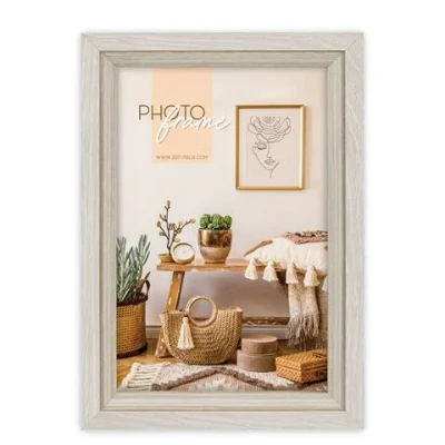 Afbeelding van ZEP Houten Fotolijst Zara B in grijs / bruin voor foto 13x18 cm VZ657B