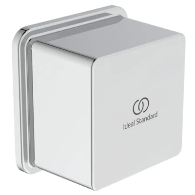 Afbeelding van Ideal Standard Multi Suite, wandhoek met terugslagklep, verchroomd