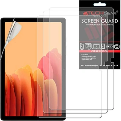 Afbeelding van TECHGEAR 3 stuks Galaxy Tab A7 10,4 inch schermbeschermers (SM T500 / SM T503 T505 T509), ultra heldere schermbeschermer beschermer ontworpen voor Samsung 10.4