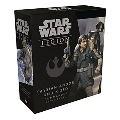 Afbeelding van Atomic Mass Games, Star Wars: Legion Cassian Andor, Uitbreiding, Tabletop, 2 spelers, Vanaf 14+ jaar, 120 180 minuten, Duits