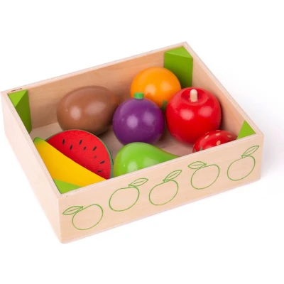 Afbeelding van Bigjigs FRÜCHTE BOX Speelgoed voor kinderen, Maat: One Size, Multi coloured