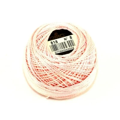 Afbeelding van DMC Katoen Perle Schroefdraad Maat 8 818 per 10 gram bal