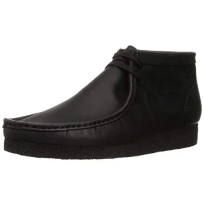 Afbeelding van ClarksShacre BootherenChukka laarsChukkalaarzen,zwart leder,46 EU