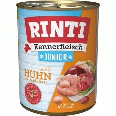 Afbeelding van Rinti Kennerfleisch Junior 12x800g Kip