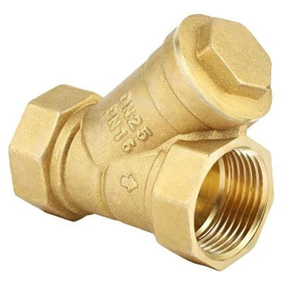 Afbeelding van 1 inch BSPP Messing Zeef Filter Vrouwelijke Draad Connector