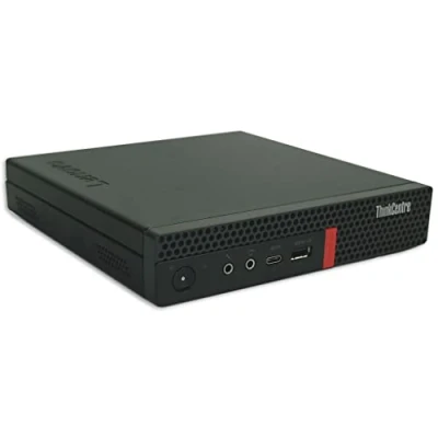 Afbeelding van Lenovo ThinkCentre M720q Tiny Intel Six Core i5 8400T 512GB SSD harde schijf 16GB geheugen Windows 11 Pro desktop computer mini pc (gereviseerd)