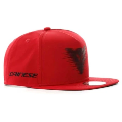 Afbeelding van DAINESE #C11 Speed Demon Veloce 9Fifty Snapback Cap, Flat Vizier Cap Logo, Unisex, Rood