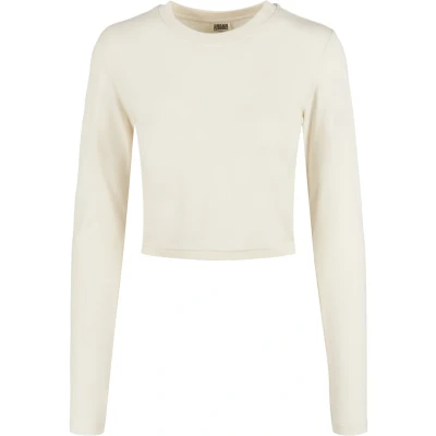 Afbeelding van Urban Classics Longsleeve, Dames, Maat: 5XL, Whitesand