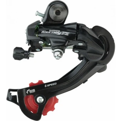 Afbeelding van Shimano Derailleur Tourney RD TZ500 GS 6 speed met haak.