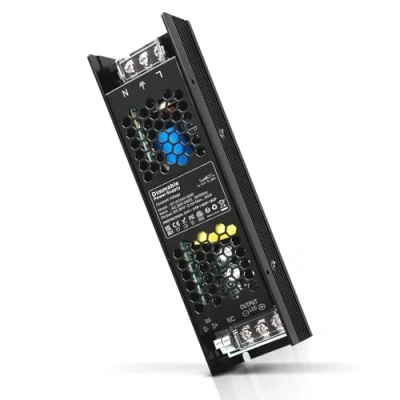 Afbeelding van REYLAX Laagspanningstransformator 24V 60W 2.5A, 0/1 10V &amp; TRIAC Dimbare Ledtransformatoren, LED Transformator 230V naar DC Voeding Driver Trafo, Voor Ledstripverlichting G4 MR11 MR16 Ledlamp