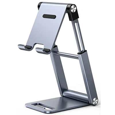 Afbeelding van UGREEN Tablet Houder Standaard Statief voor Bureau of Tafel (grijs) 028078