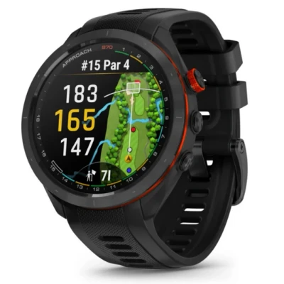 Afbeelding van Garmin Approach S70 Premium GPS Golfhorloge 47 mm Zwart