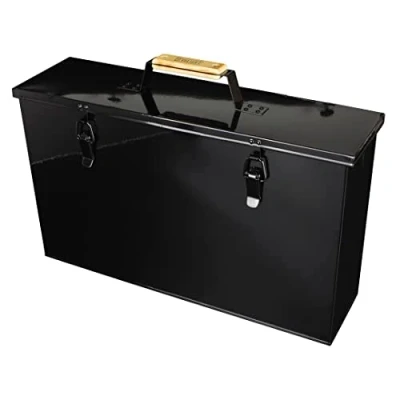 Afbeelding van Valiant Fireside Metalen Asdrager, Zwart, 45cm x 26cm 12cm