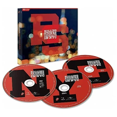 Afbeelding van The Rolling Stones Licked Live In NYC (DVD 2 CD)